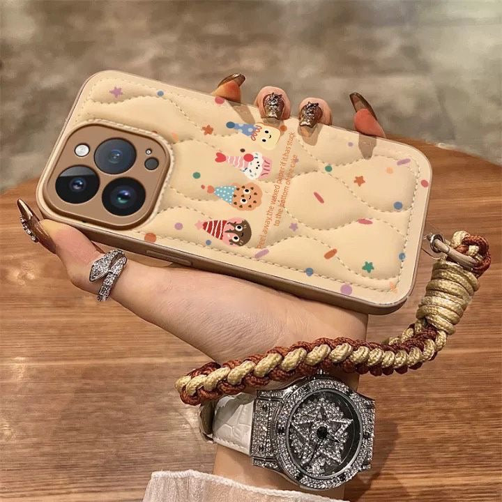 Featherlight Luxury: Trendsetters' Cookie iPhone Case