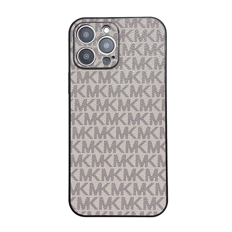 Estojo para iPhone de couro MK