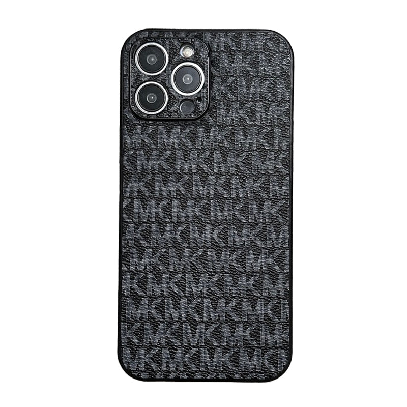 Estojo para iPhone de couro MK