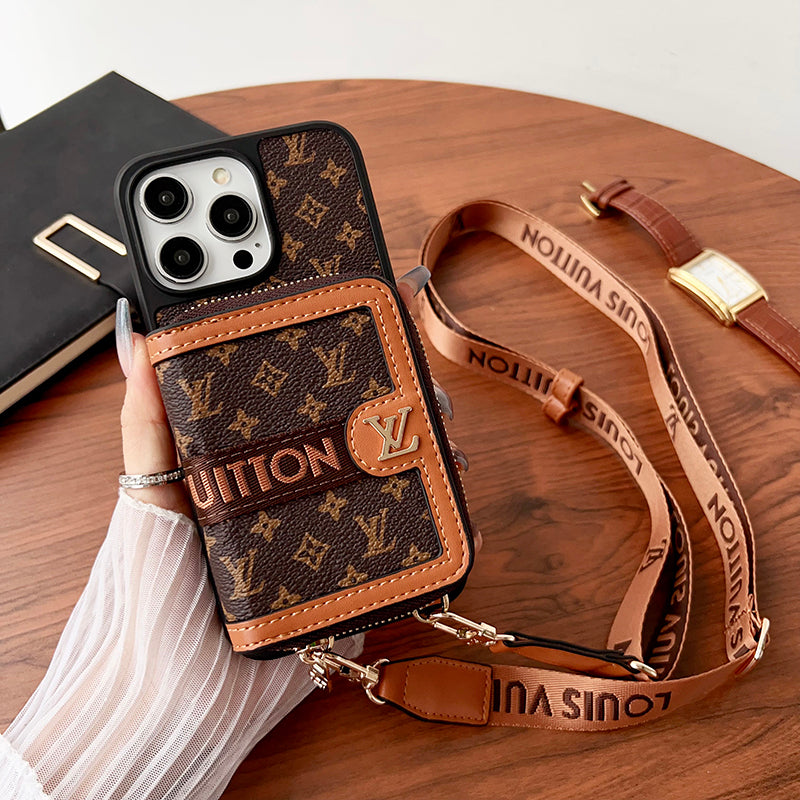 Lou Card Holder Chain iPhone Case