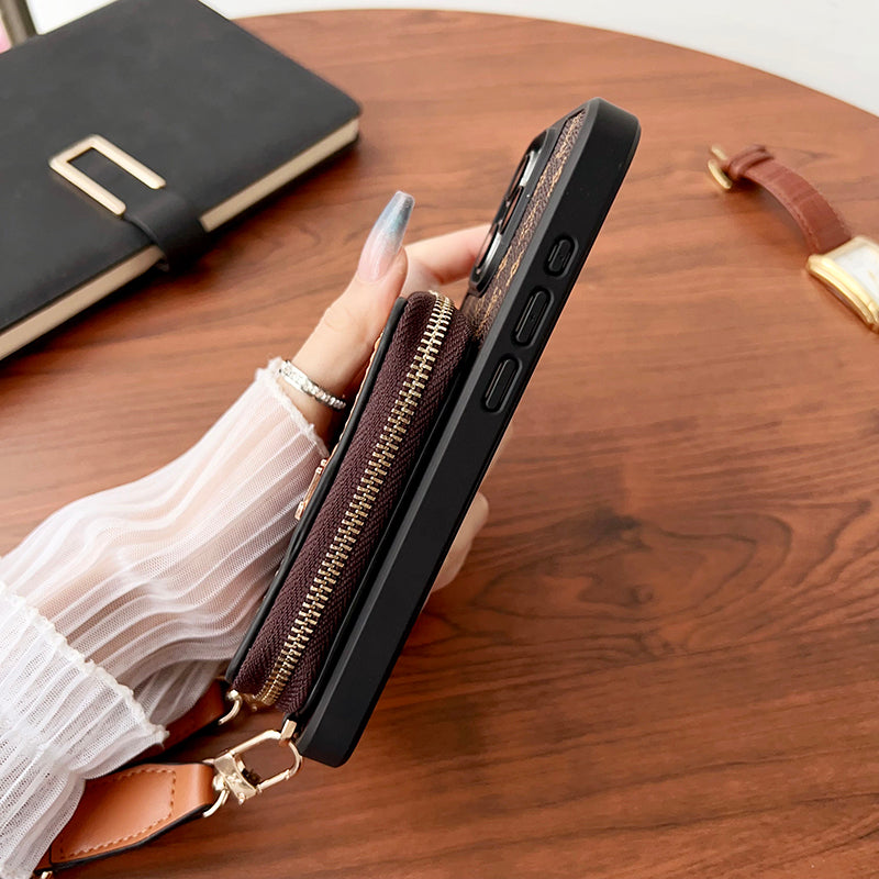 Lou Card Holder Chain iPhone Case