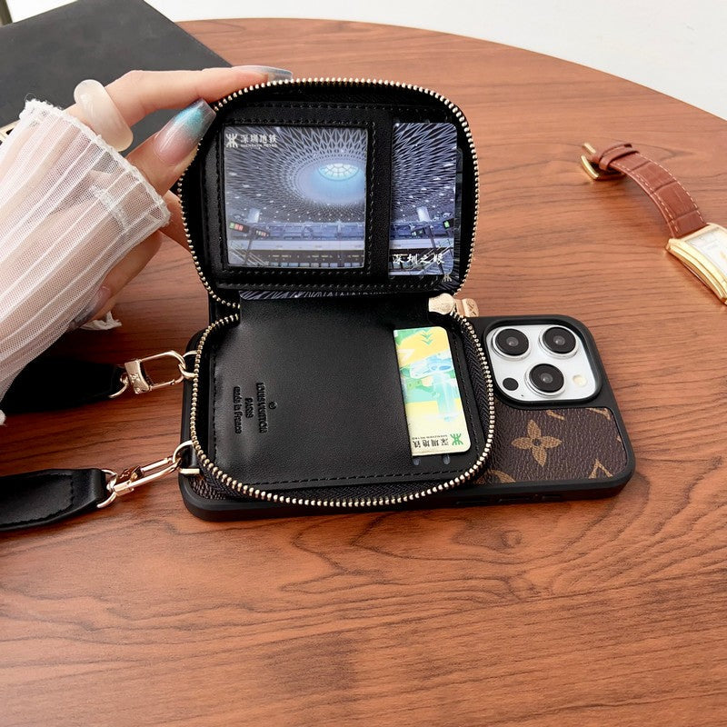 Lou Card Holder Chain iPhone Case