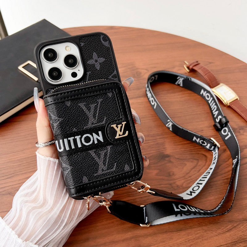 Lou Card Holder Chain iPhone Case
