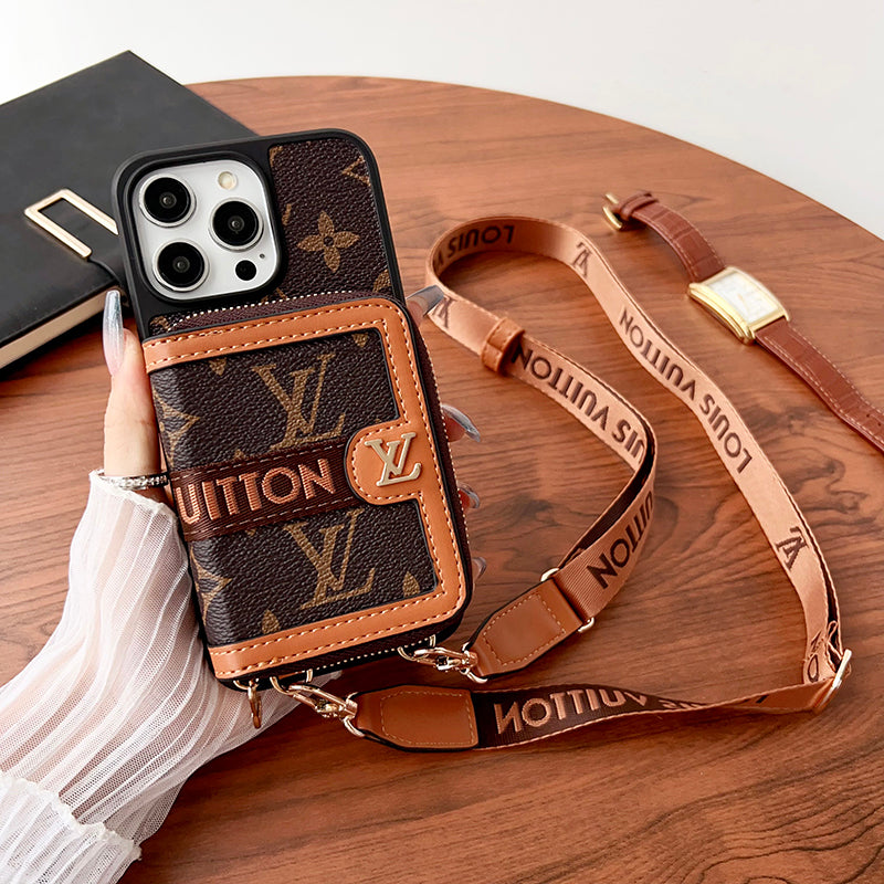 Lou Card Holder Chain iPhone Case