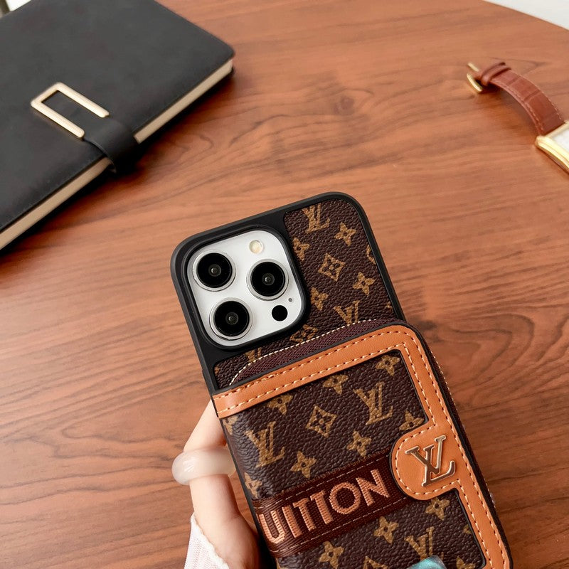 Lou Card Holder Chain iPhone Case