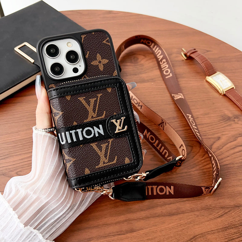 Lou Card Holder Chain iPhone Case