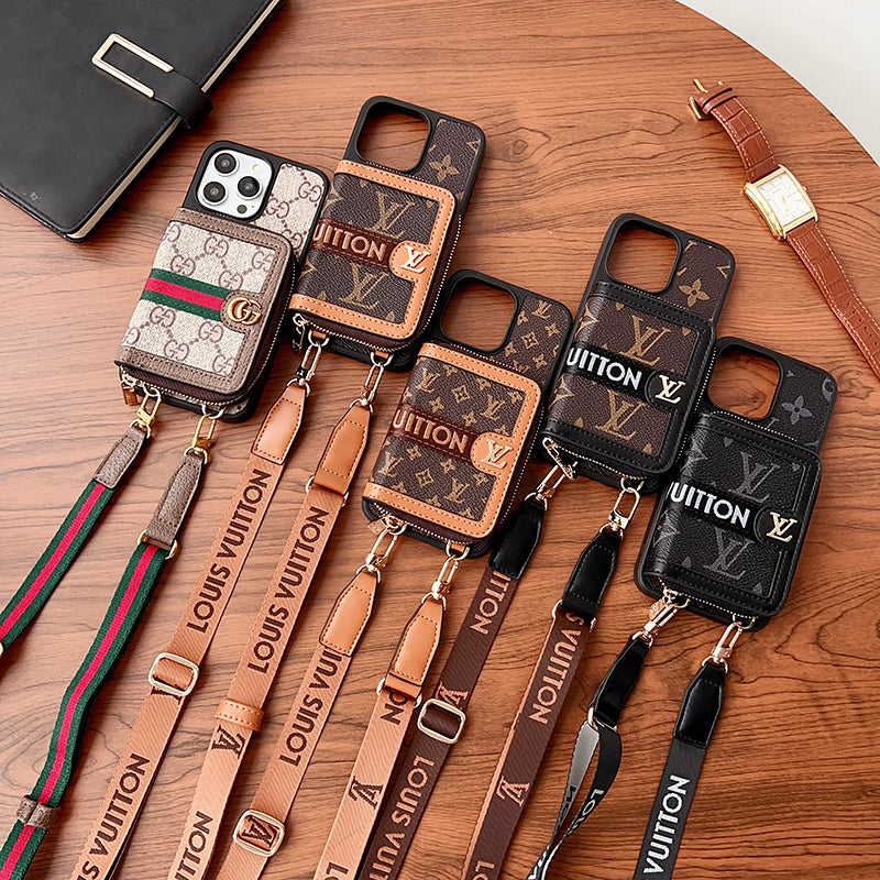 Lou Card Holder Chain iPhone Case