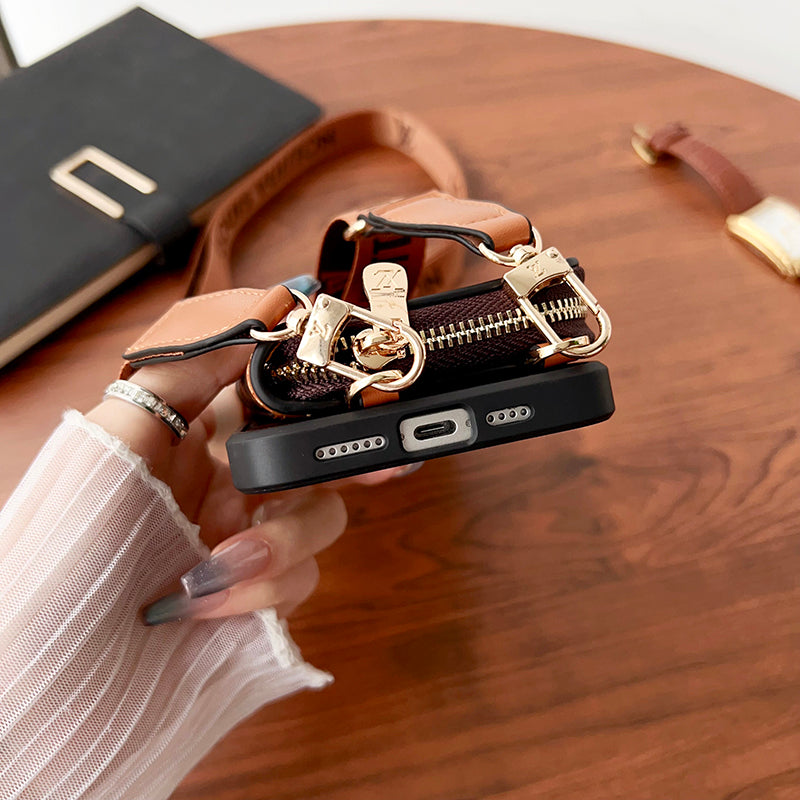 Lou Card Holder Chain iPhone Case