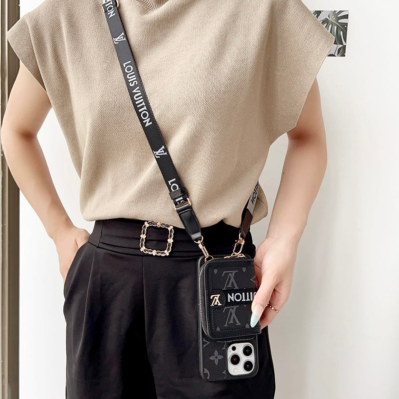 Lou Card Holder Chain iPhone Case