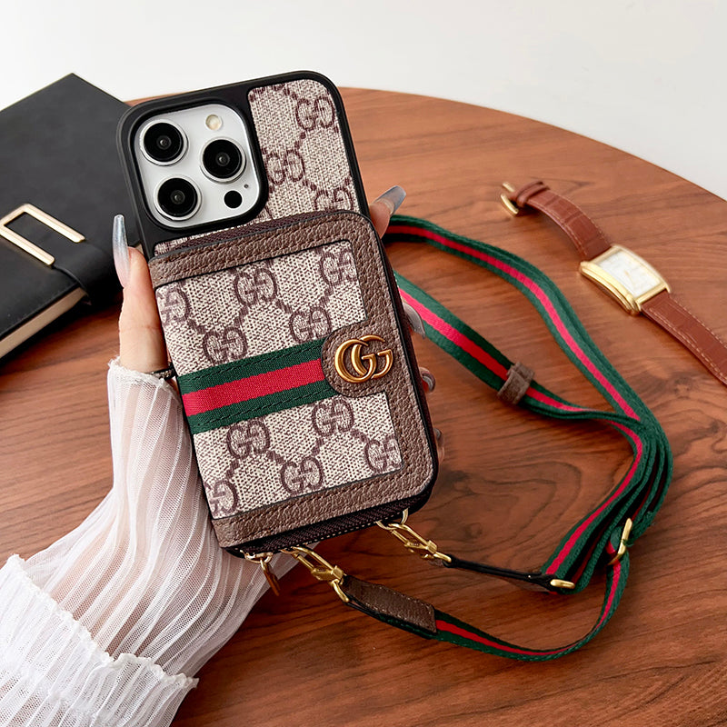 Lou Card Holder Chain iPhone Case