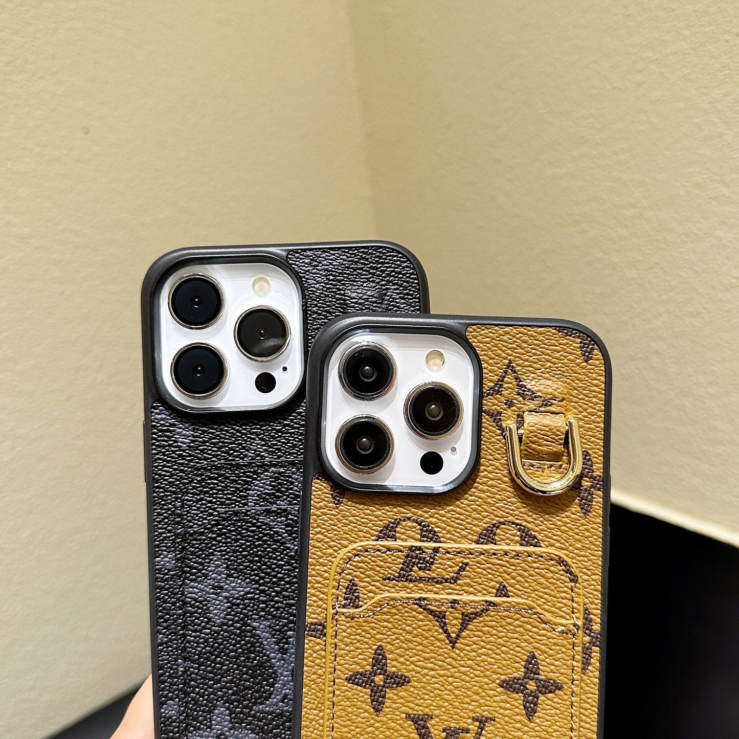 Lout Card Holder Leather iPhone Case
