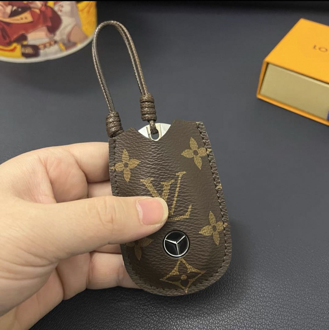 Luxury Leather Smart Key Cover – Designed for Audi, BMW, Benz, Lincoln & VW 🚗✨