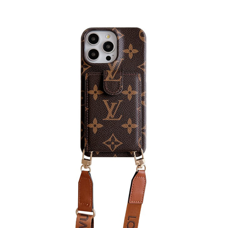 Lou Card Bag Crossbody Chain Case iPhone