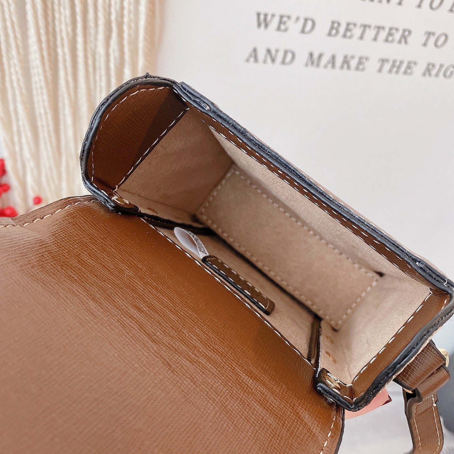 Δερμάτινη τσάντα crossbody