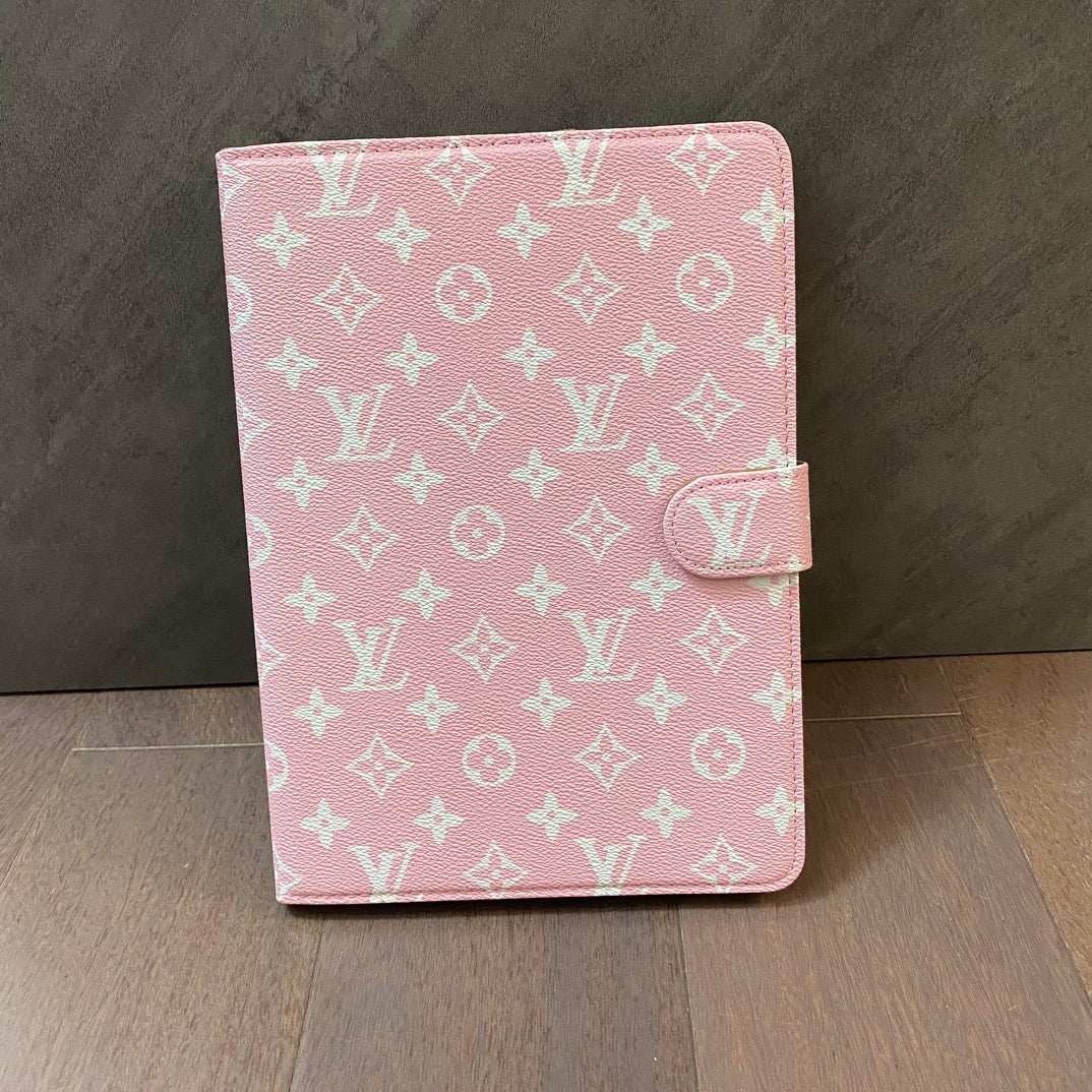 Samsung Galaxy Tab | Patrón de tema de verano de cuero de lienzo de carcasa de lujo de lienzo