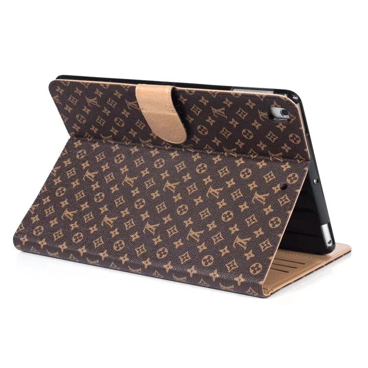 Samsung Galaxy Tab | Patrón de tema de verano de cuero de lienzo de carcasa de lujo de lienzo