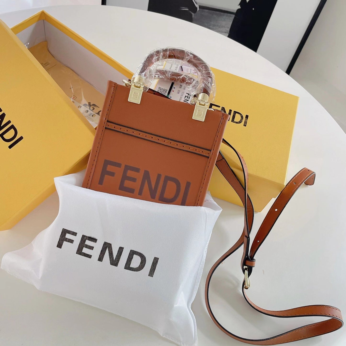 Sacola clássica com crossbody