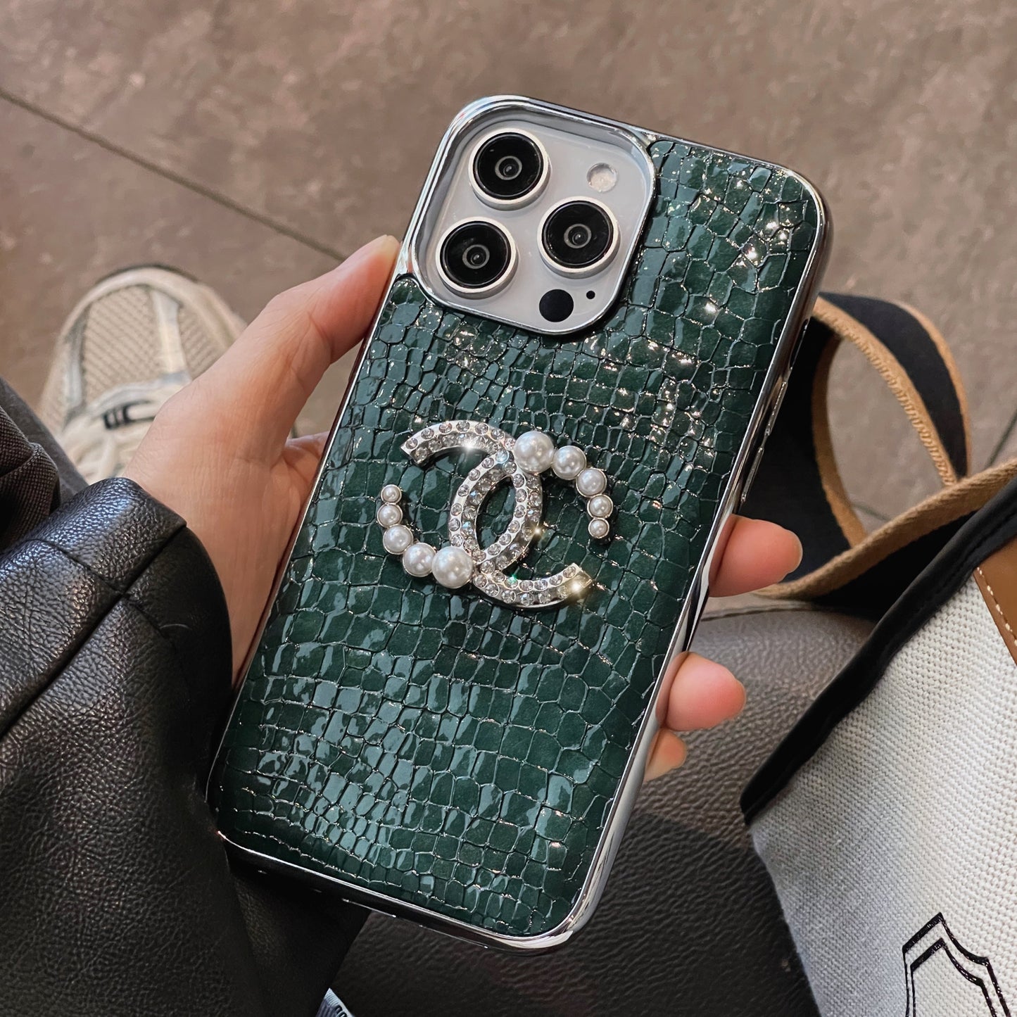 CC Crocodile Δερμάτινη Θήκη iPhone iPhone