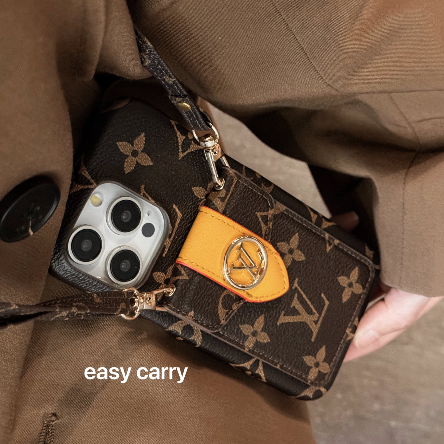 Lou Chain Chain Chain Case para iPhone
