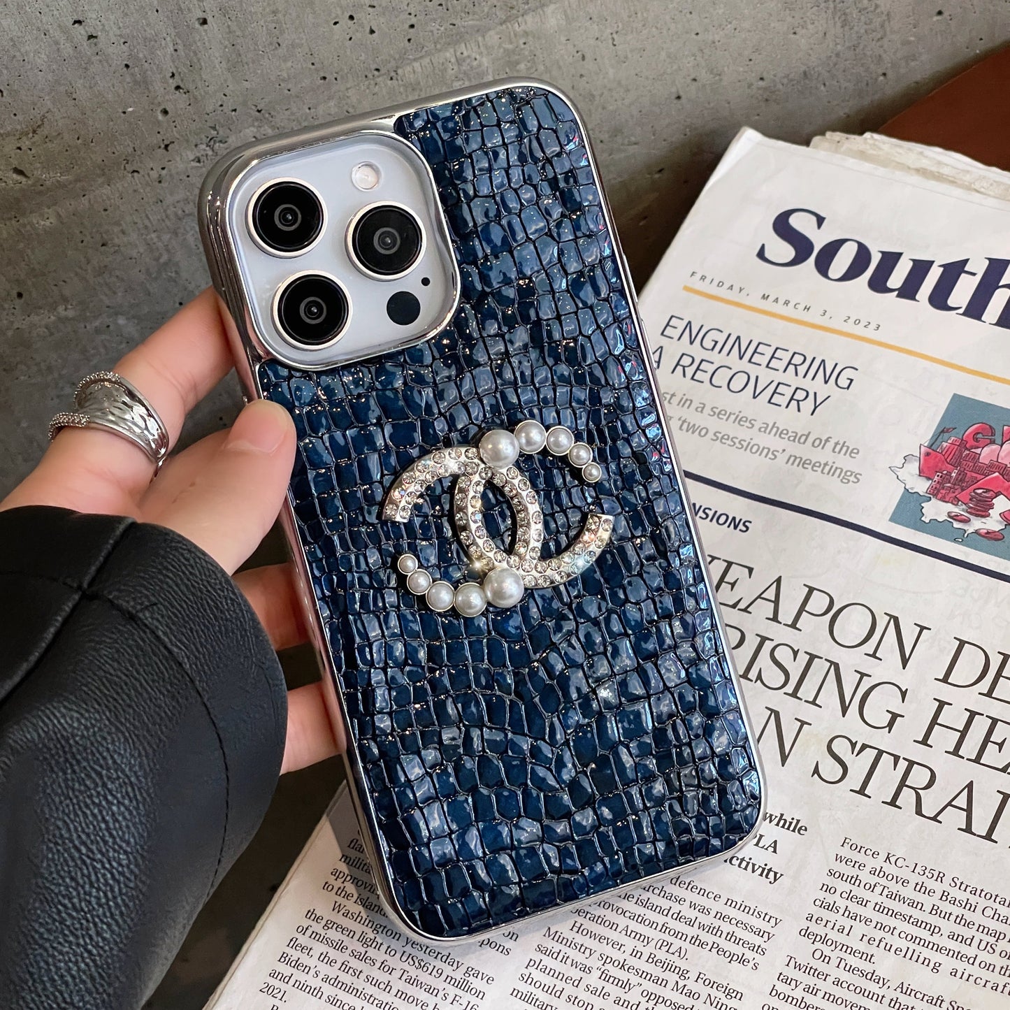 CC Crocodile Δερμάτινη Θήκη iPhone iPhone