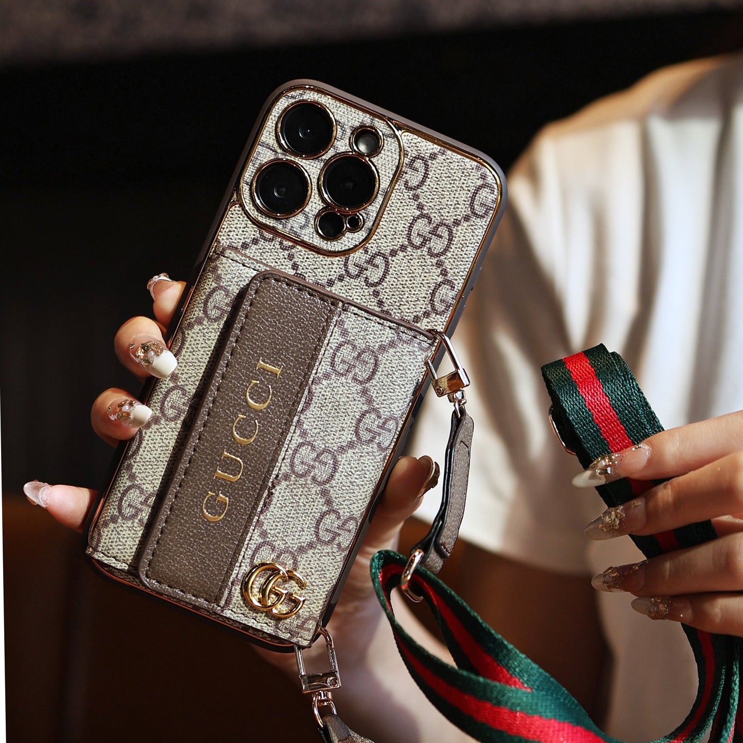 New Classic Luxury Card Holder Phone Case 03
