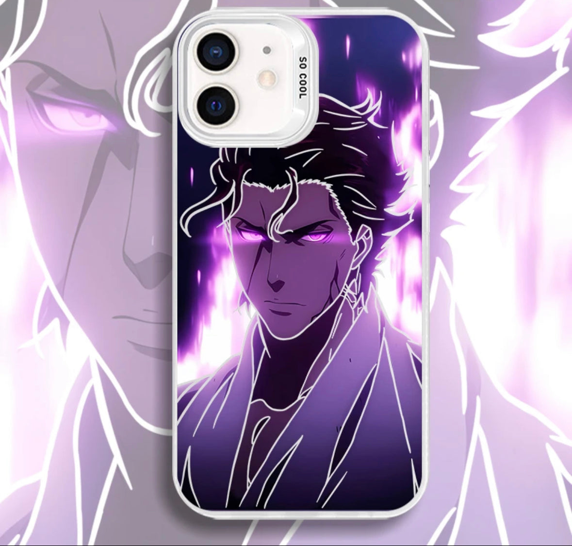 Θήκη τηλεφώνου anime Aizen Bleach