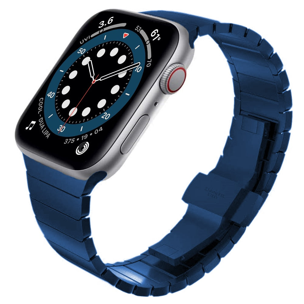 Βραχιόλι για ανοξείδωτο χάλυβα Apple Watch