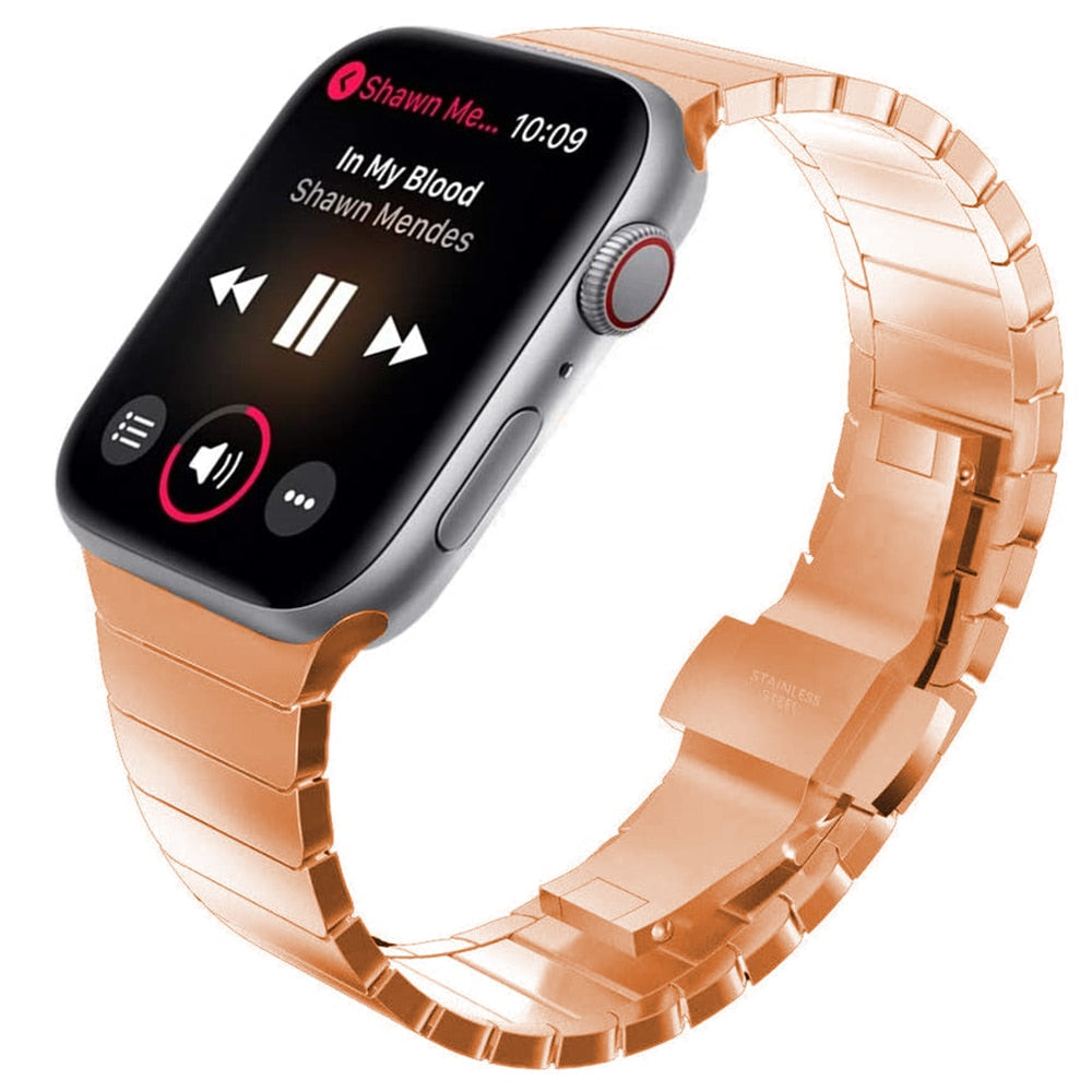 Βραχιόλι για ανοξείδωτο χάλυβα Apple Watch