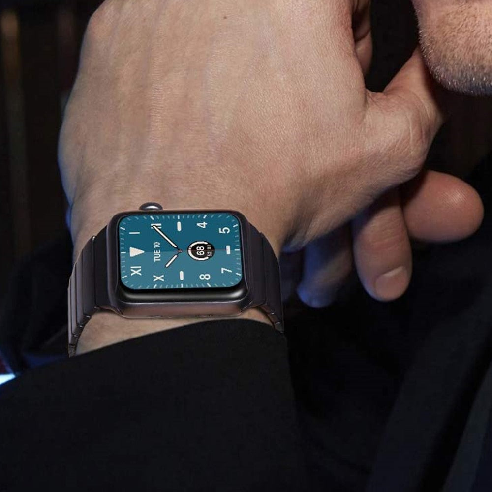 Βραχιόλι για ανοξείδωτο χάλυβα Apple Watch