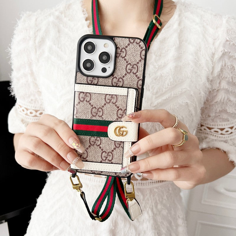 Card Bag Chain Classic iPhone Case