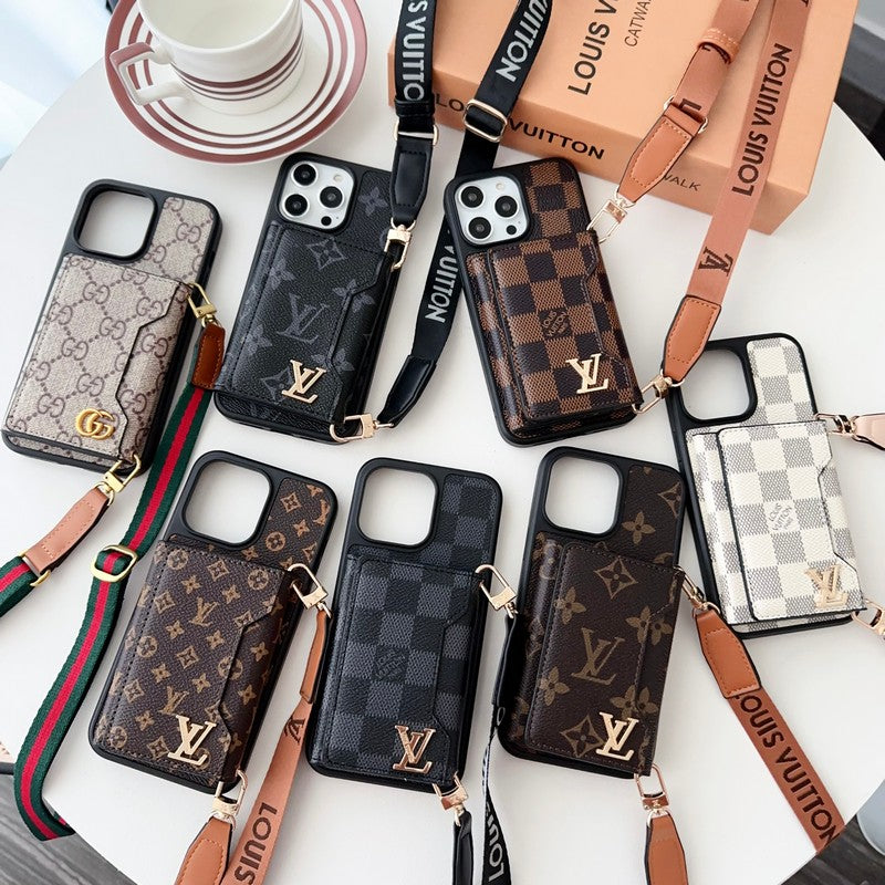 Side Card Bag Crossbody iPhone Case