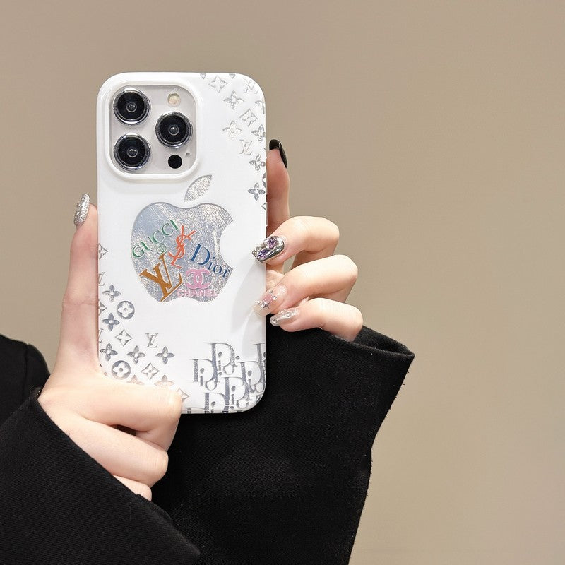 CD GG CC Lou White iPhone Case