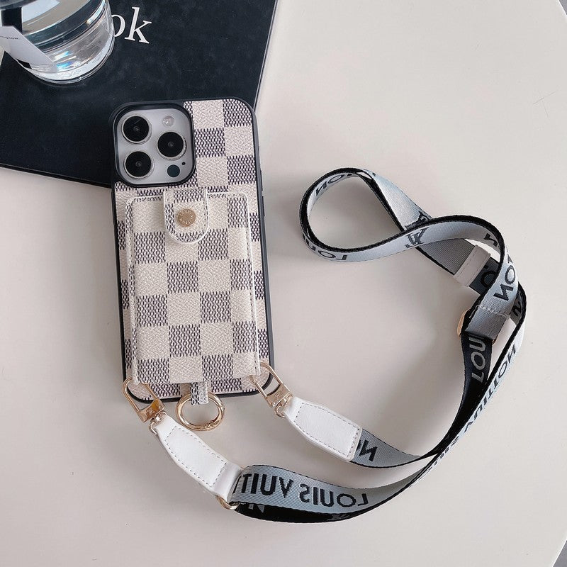 Lou Card Saco Classic Chain iPhone Case