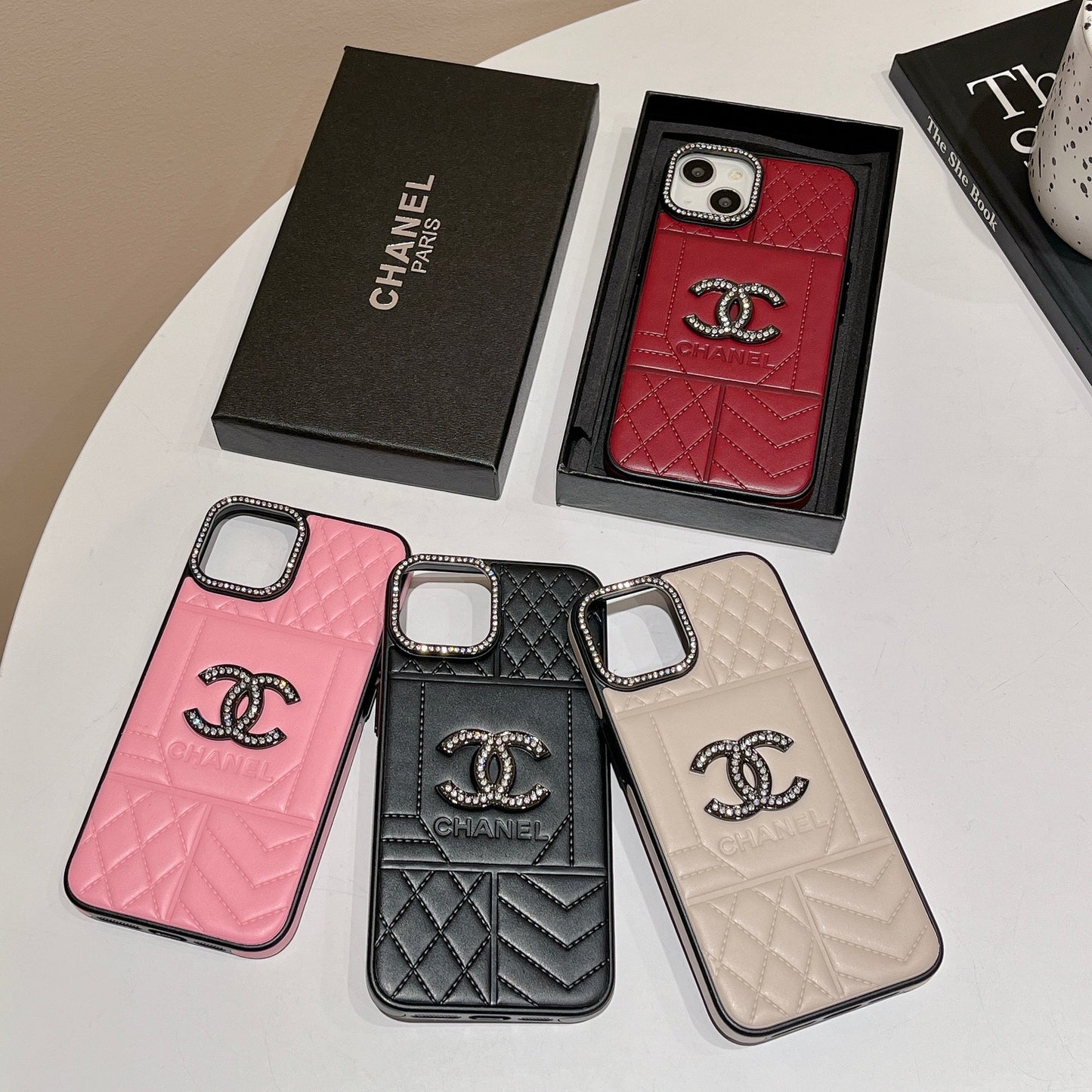 CC Rhombus Δερμάτινη θήκη iPhone