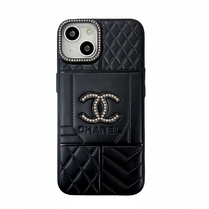 CC Rhombus Δερμάτινη θήκη iPhone