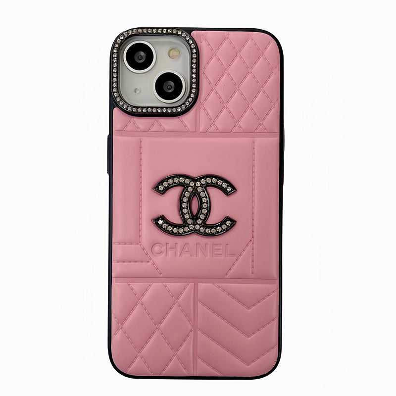 CC Rhombus Δερμάτινη θήκη iPhone