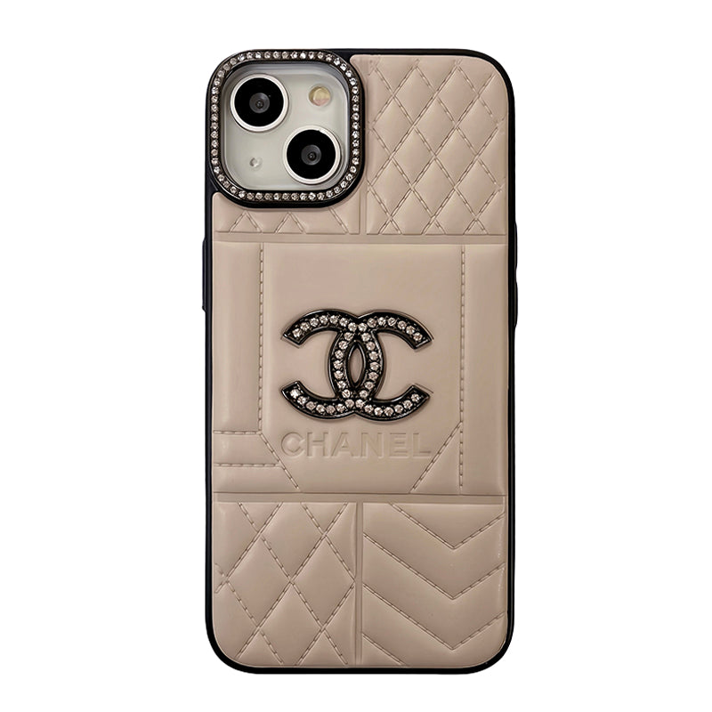 CC Rhombus Δερμάτινη θήκη iPhone