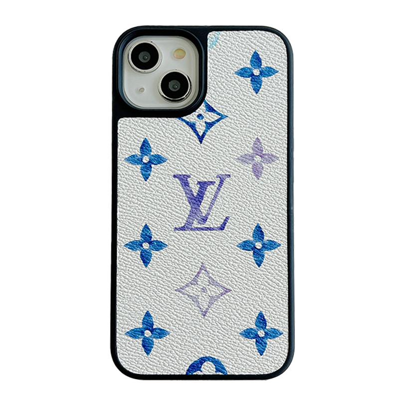 Lou Color Coather iPhone Case