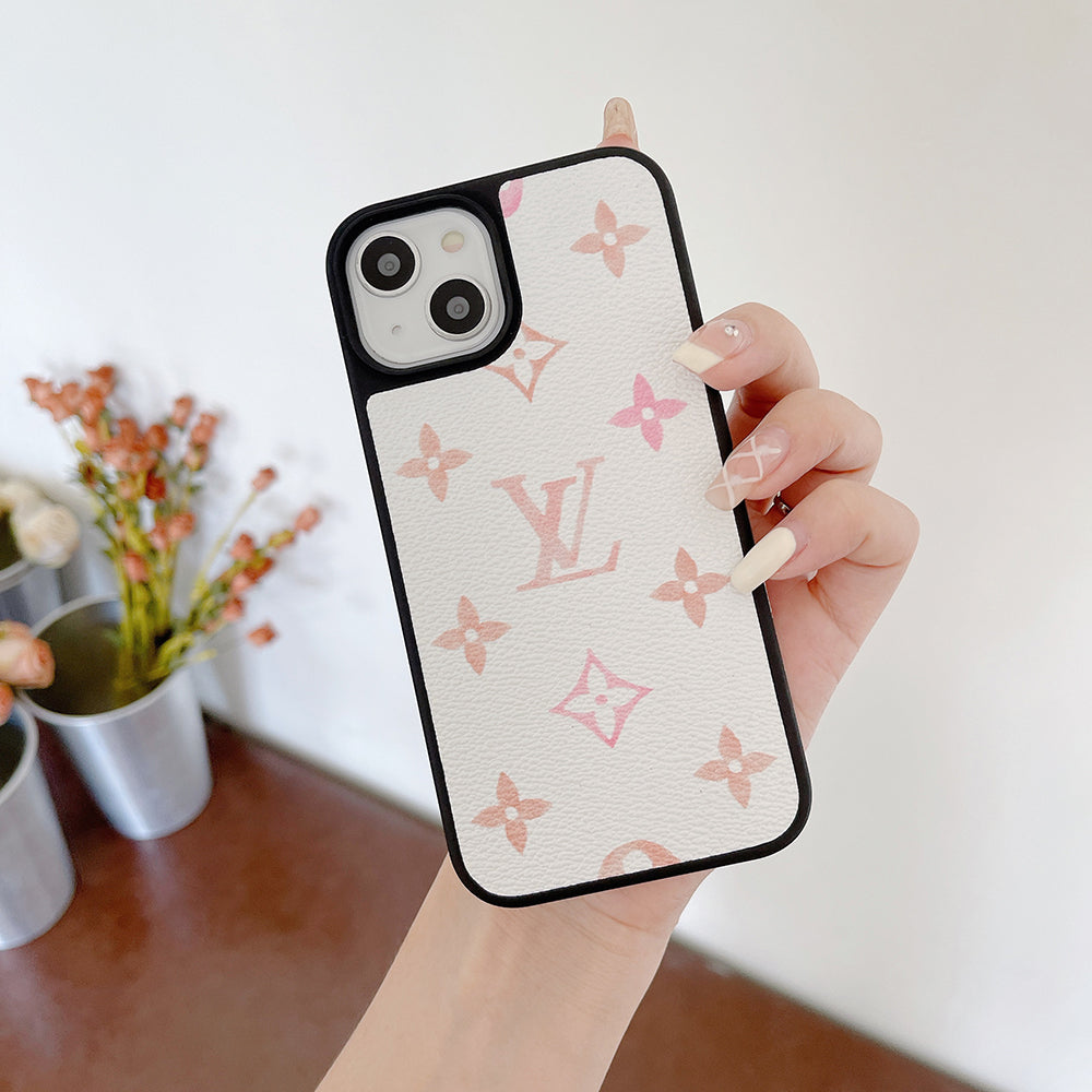 Lou Color Coather iPhone Case