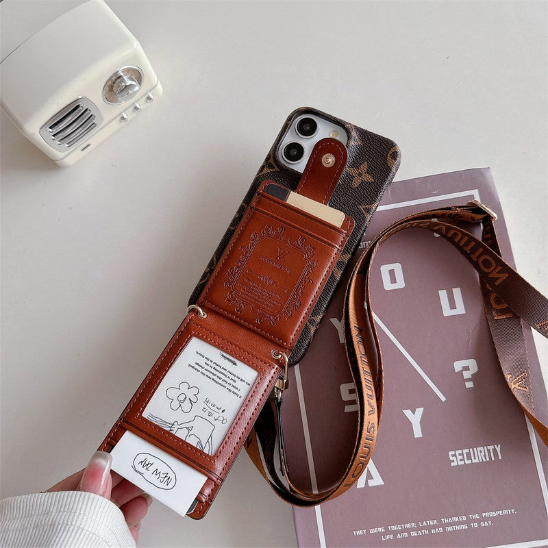 Lou Card Bag Crossbody Chain Case iPhone