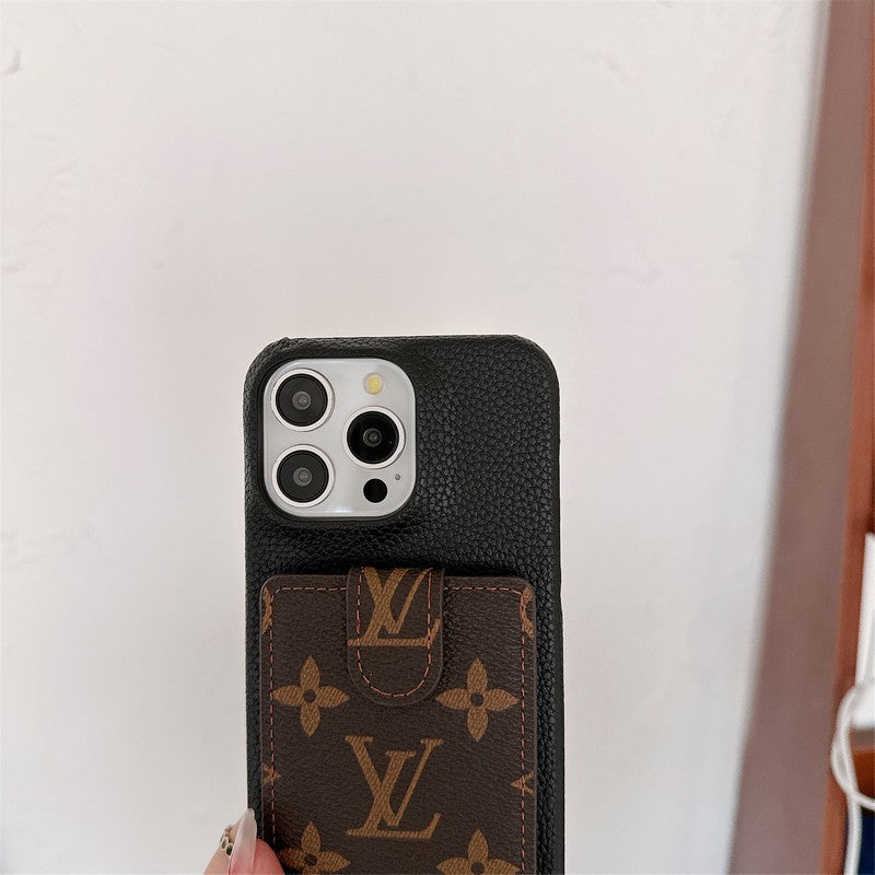 Lou Card Bag Crossbody Chain Case iPhone