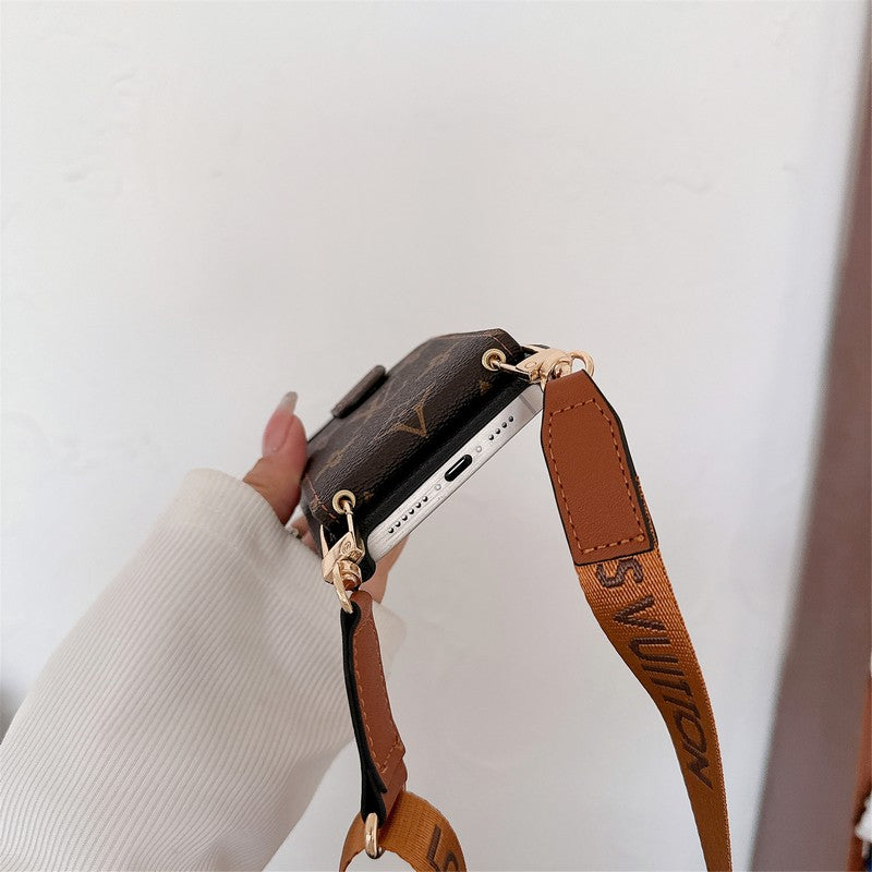 Lou Card Bag Crossbody Chain Case iPhone