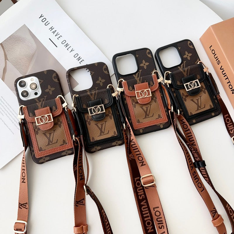 Lou Card Titular Crossbody iPhone