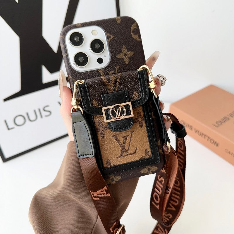 Lou Card Titular Crossbody iPhone