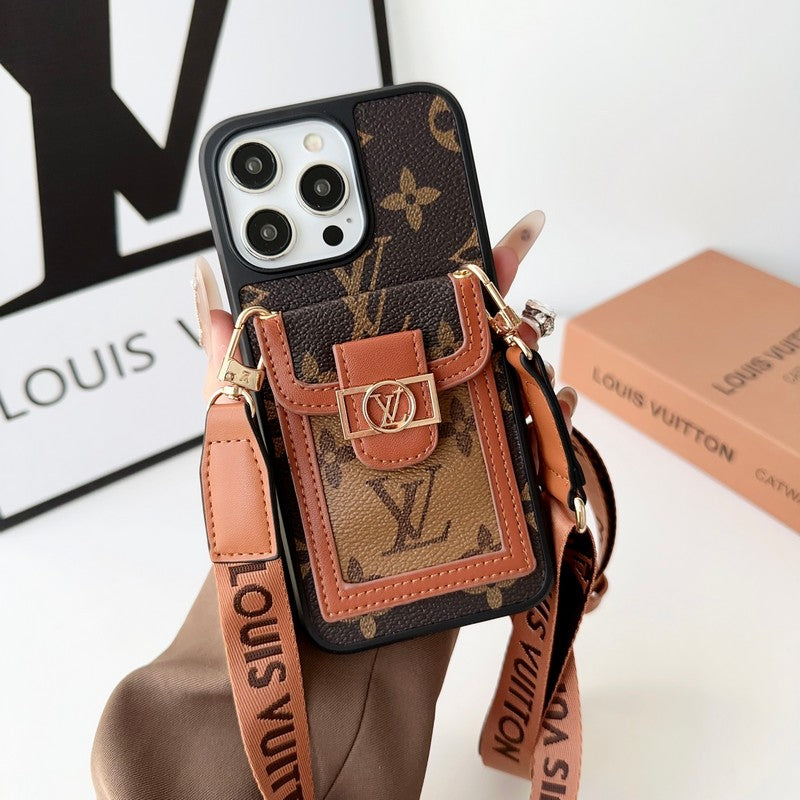 Lou Card Titular Crossbody iPhone