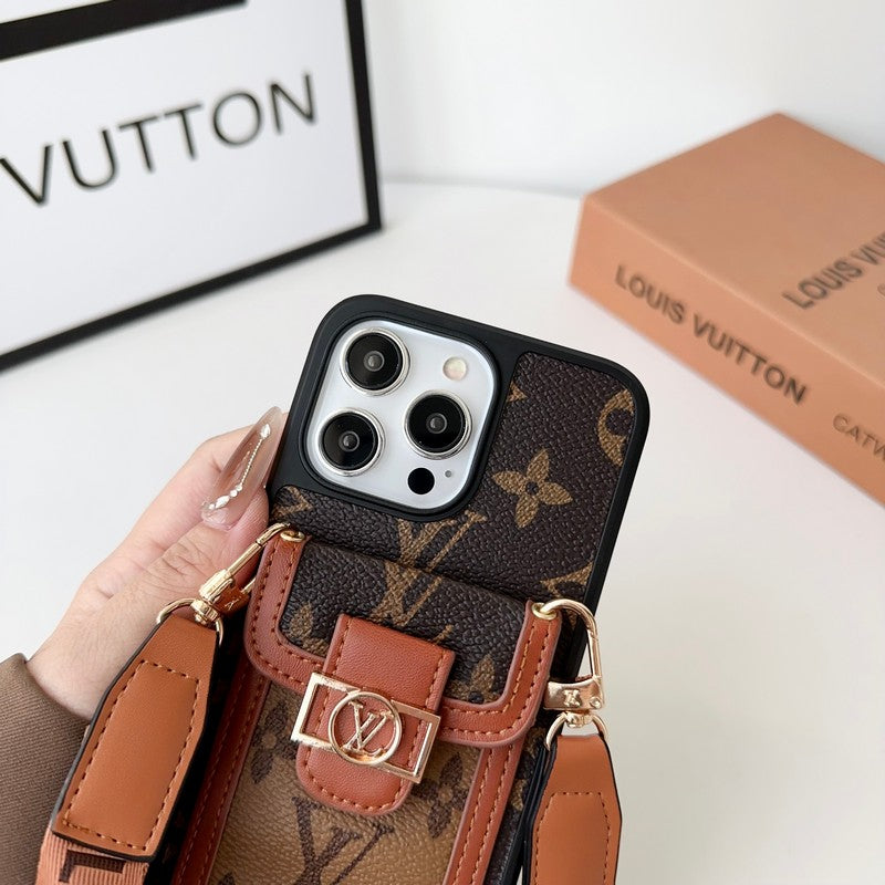 Lou Card Titular Crossbody iPhone