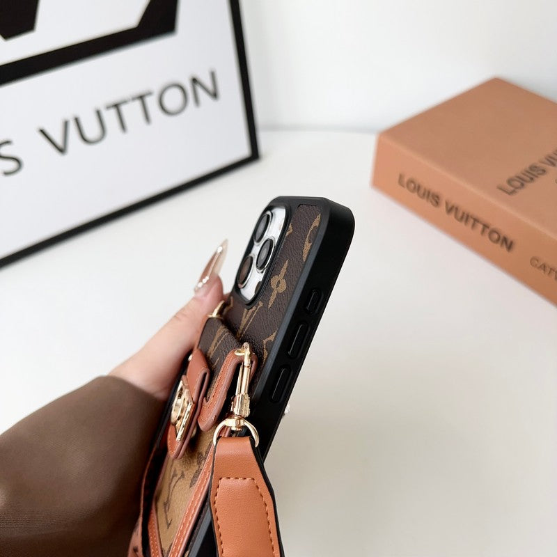 Lou Card Titular Crossbody iPhone