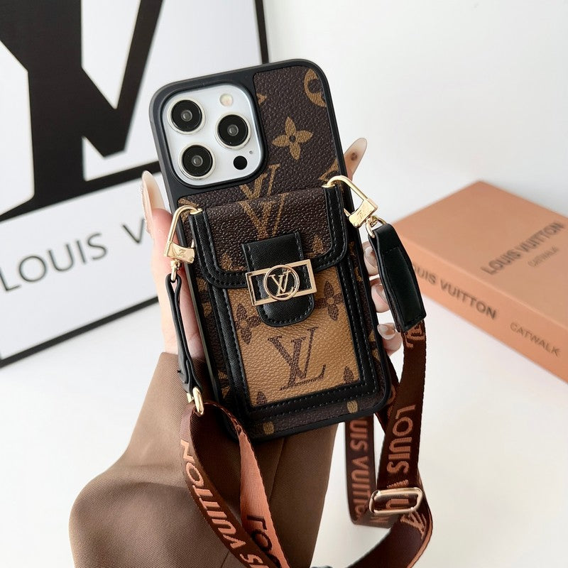 Lou Card Titular Crossbody iPhone