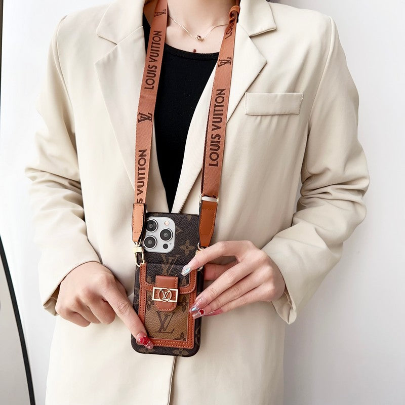 Lou Card Titular Crossbody iPhone