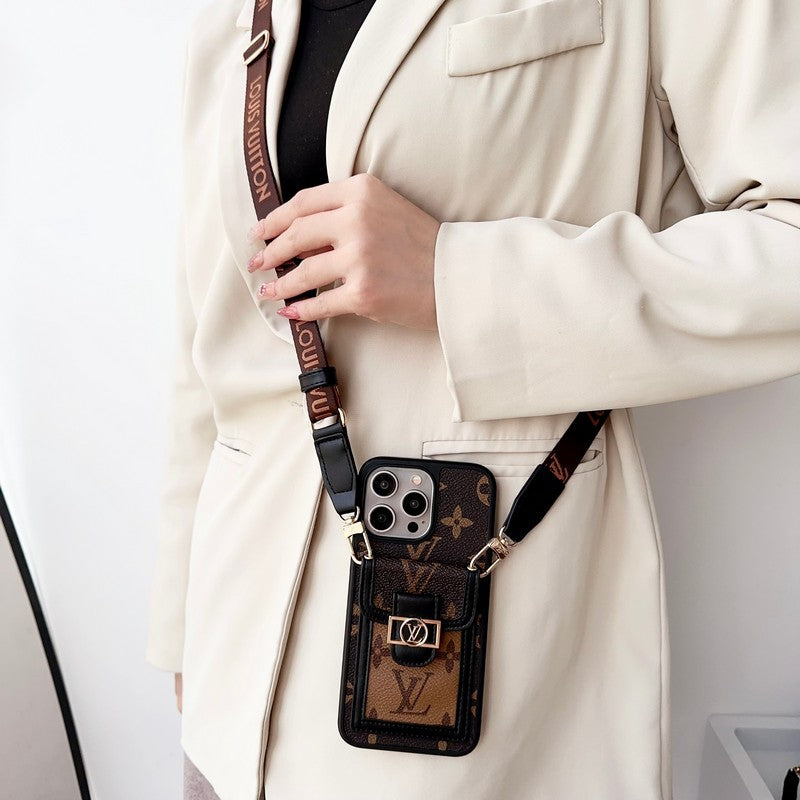 Lou Card Titular Crossbody iPhone